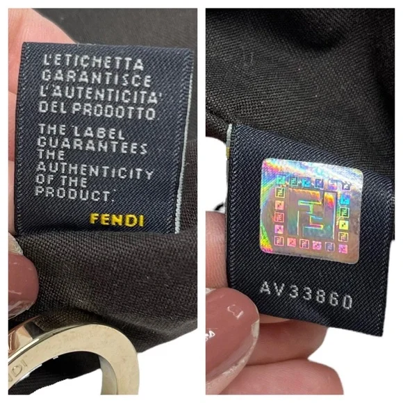 Fendi Zucca Small Chef Shoulder Bag - Picture 17 of 17